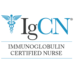 Accreditation Seal - IgCN Immunoglobulin Certified Pharmacist