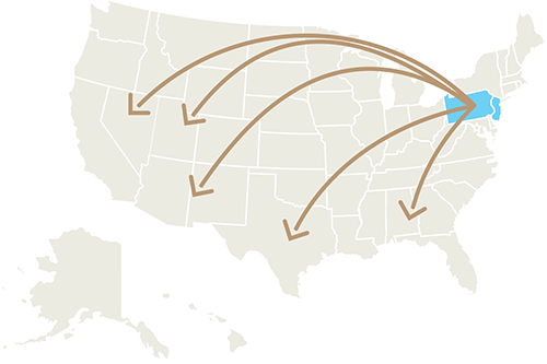 Coverage Areas - RNI Services Service Map